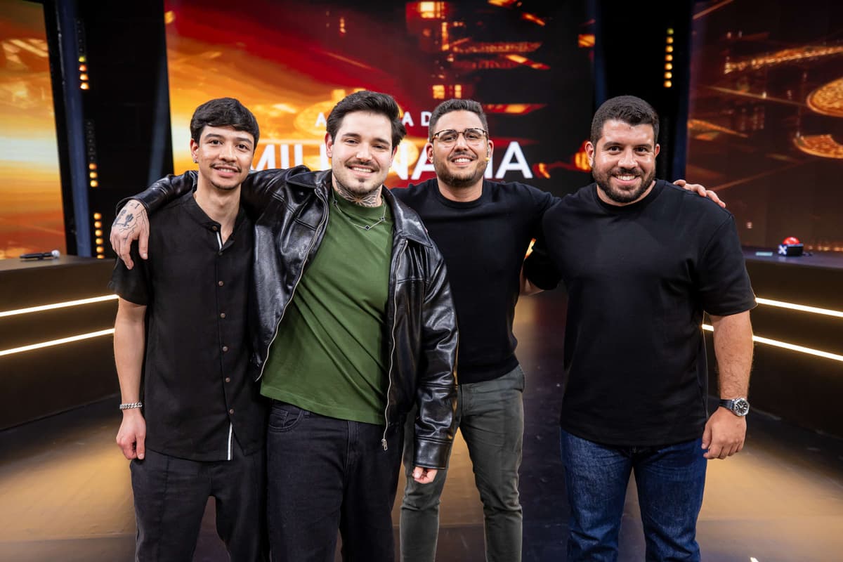 Pedro Netto no evento Década Milionária